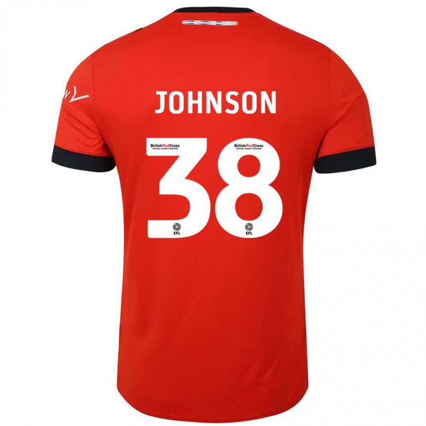 Vaikiškas Joe Johnson #38 Oranžinė Juoda Namų Marškinėliai 2024/25 T-Shirt