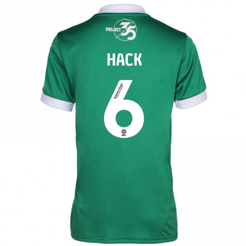 Vaikiškas Lucy Hack #6 Žalia Balta Namų Marškinėliai 2024/25 T-Shirt