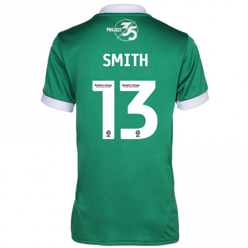 Vaikiškas Grace Smith #13 Žalia Balta Namų Marškinėliai 2024/25 T-Shirt