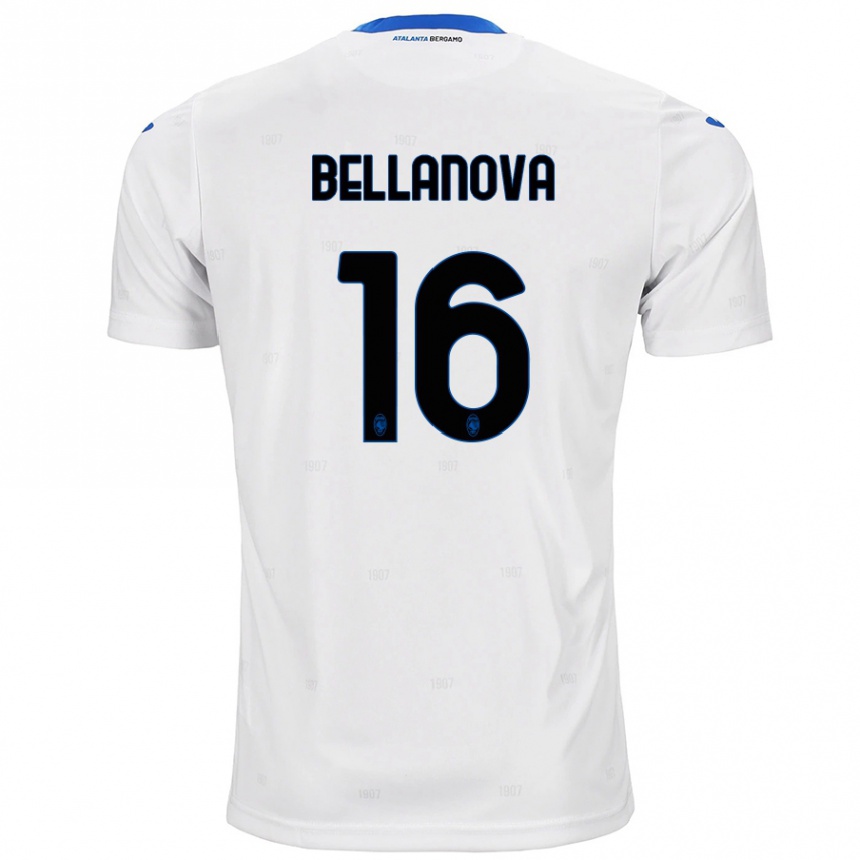 Vaikiškas Raoul Bellanova #16 Baltas Išvykos Marškinėliai 2024/25 T-Shirt