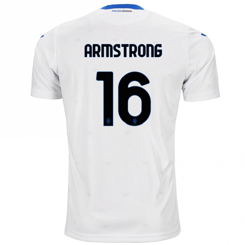 Vaikiškas Daniel Armstrong #16 Baltas Išvykos Marškinėliai 2024/25 T-Shirt