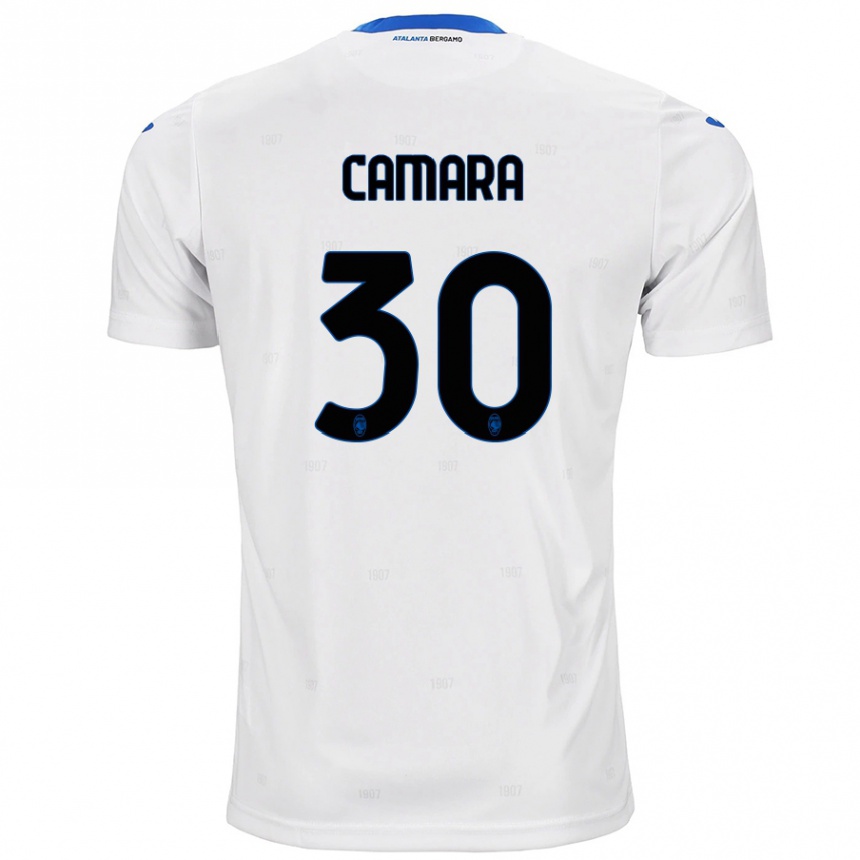 Vaikiškas Henry Camara #30 Baltas Išvykos Marškinėliai 2024/25 T-Shirt