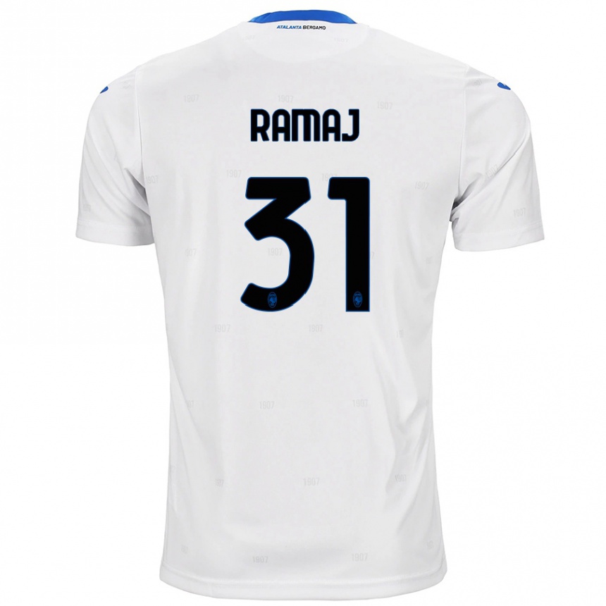 Vaikiškas Gabriel Ramaj #31 Baltas Išvykos Marškinėliai 2024/25 T-Shirt