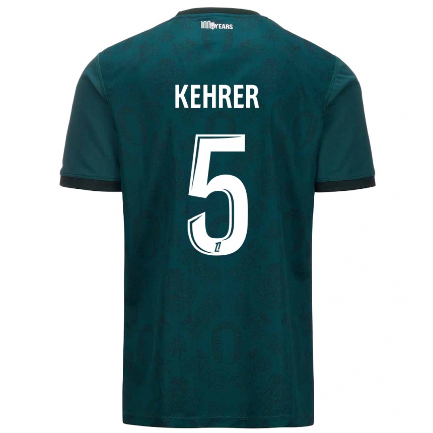 Vaikiškas Thilo Kehrer #5 Tamsiai Žalia Išvykos Marškinėliai 2024/25 T-Shirt