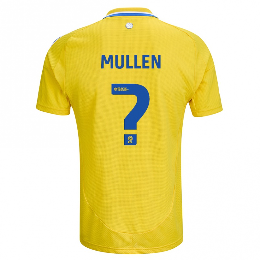 Vaikiškas Jeremiah Chilokoa-Mullen #0 Geltona Mėlyna Išvykos Marškinėliai 2024/25 T-Shirt