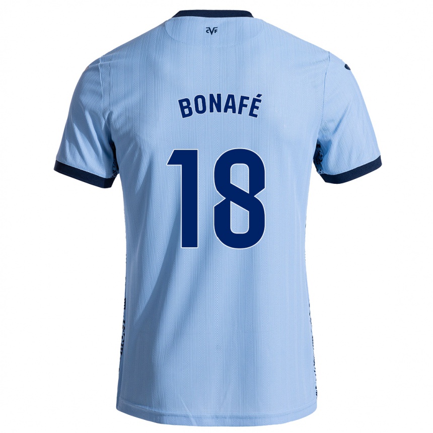 Vaikiškas César Bonafé #18 Dangaus Mėlyna Išvykos Marškinėliai 2024/25 T-Shirt