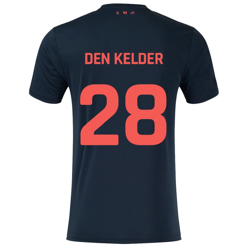 Vaikiškas Gera Op Den Kelder #28 Juoda Raudona Išvykos Marškinėliai 2024/25 T-Shirt