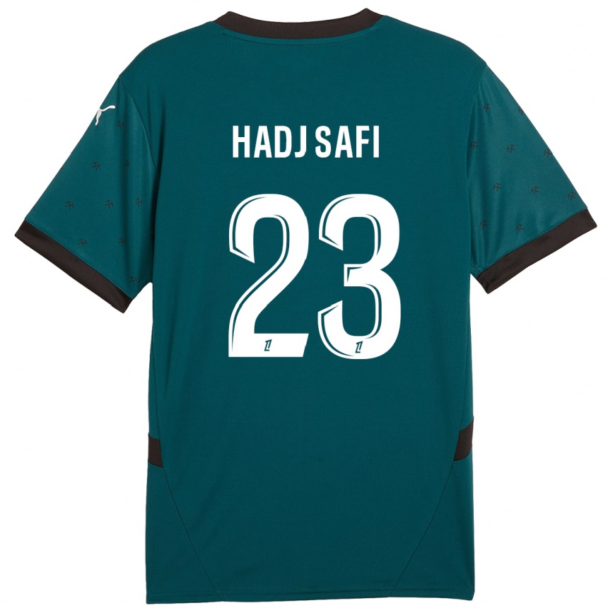 Vaikiškas Souhina Hadj Safi #23 Tamsiai Žalia Išvykos Marškinėliai 2024/25 T-Shirt