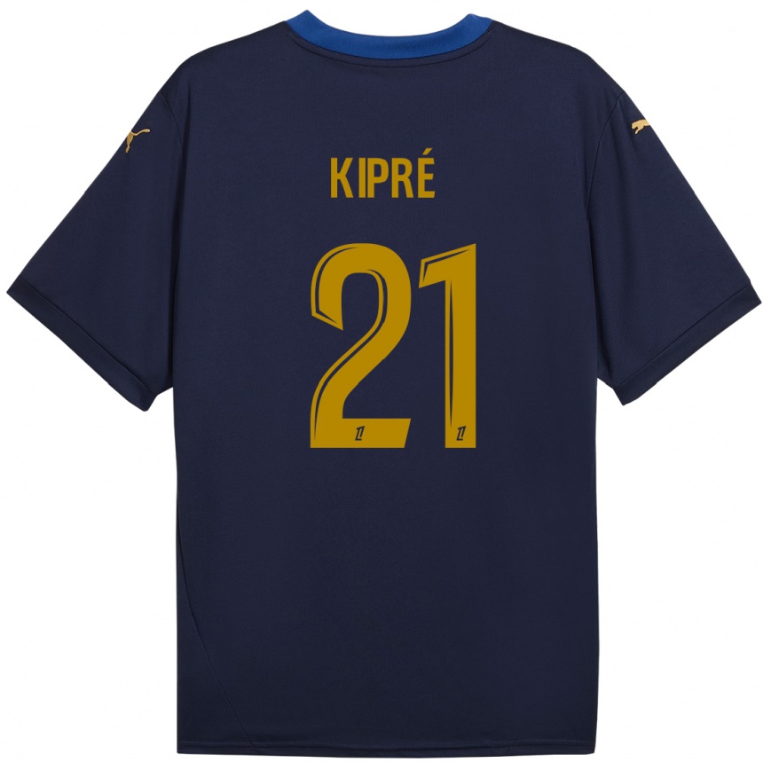 Vaikiškas Cédric Kipré #21 Laivyno Auksas Išvykos Marškinėliai 2024/25 T-Shirt