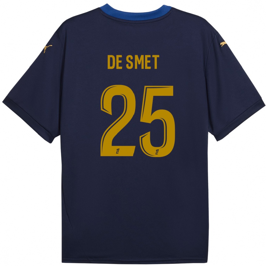 Vaikiškas Thibault De Smet #25 Laivyno Auksas Išvykos Marškinėliai 2024/25 T-Shirt