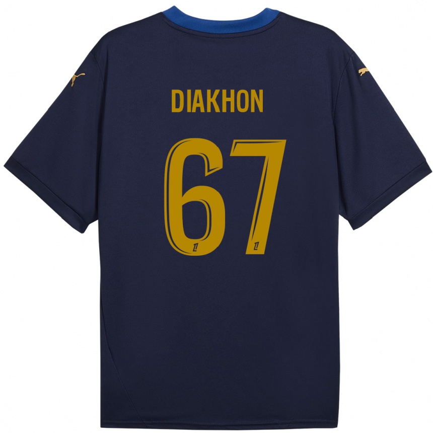 Vaikiškas Mamadou Diakhon #67 Laivyno Auksas Išvykos Marškinėliai 2024/25 T-Shirt