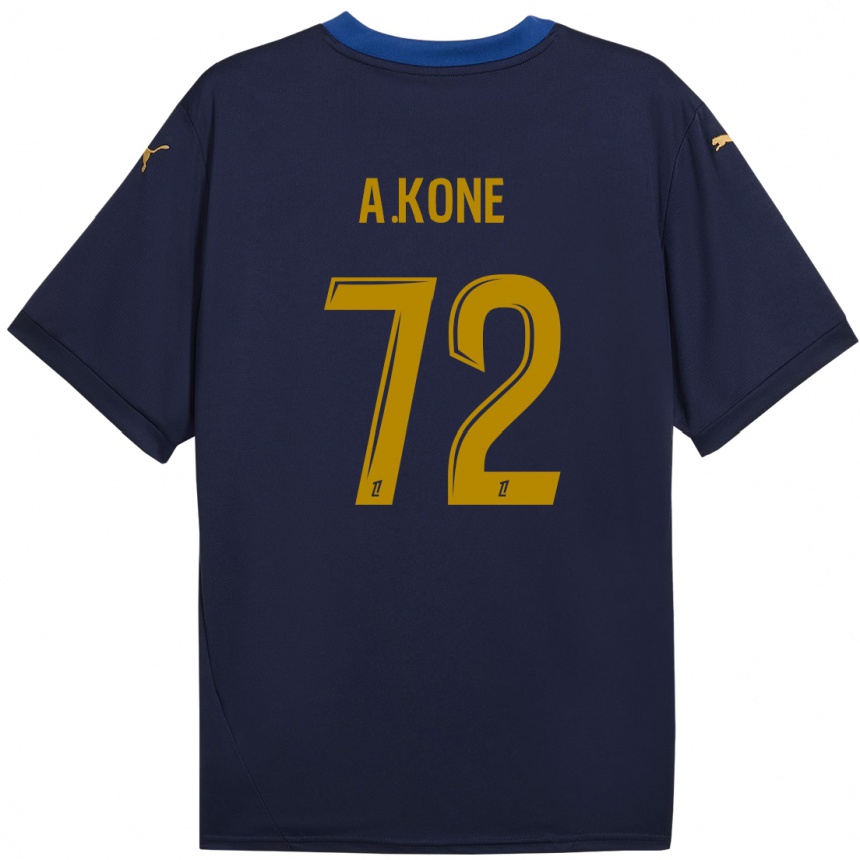 Vaikiškas Amadou Koné #72 Laivyno Auksas Išvykos Marškinėliai 2024/25 T-Shirt