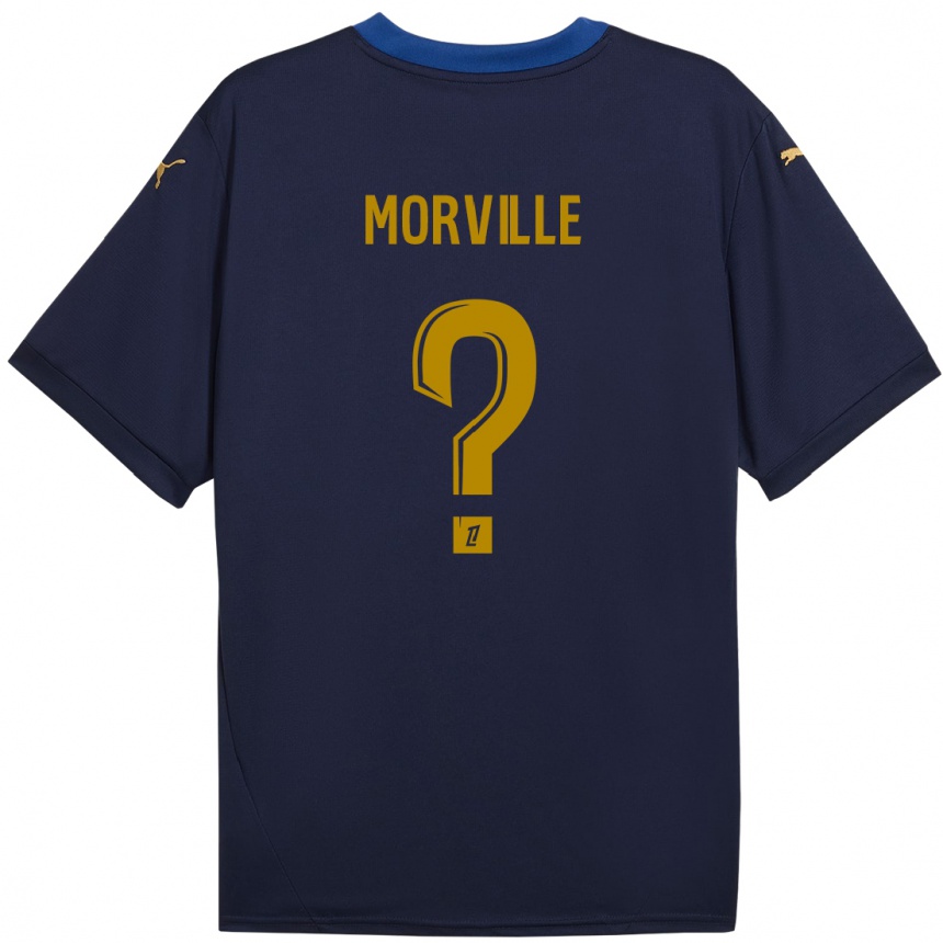 Vaikiškas Matisse Morville #0 Laivyno Auksas Išvykos Marškinėliai 2024/25 T-Shirt