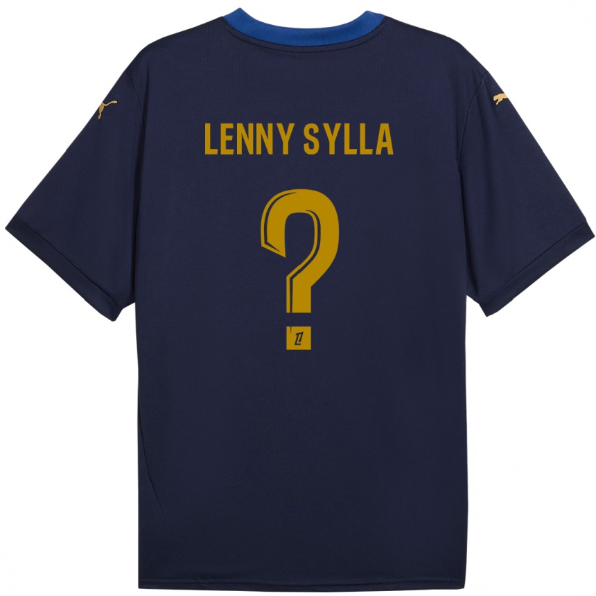 Vaikiškas Lenny Sylla #0 Laivyno Auksas Išvykos Marškinėliai 2024/25 T-Shirt