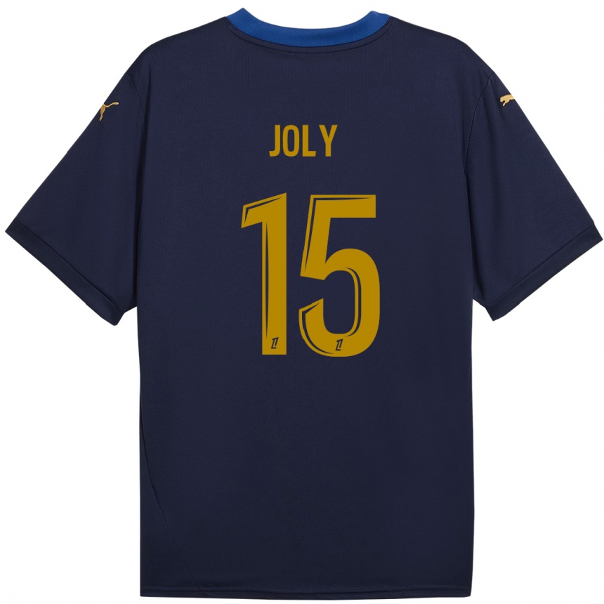 Vaikiškas Lou-Ann Joly #15 Laivyno Auksas Išvykos Marškinėliai 2024/25 T-Shirt