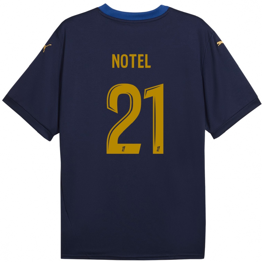 Vaikiškas Lea Notel #21 Laivyno Auksas Išvykos Marškinėliai 2024/25 T-Shirt