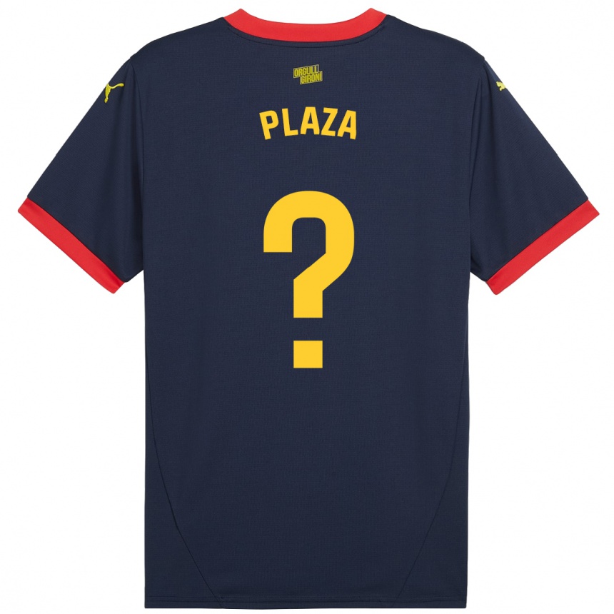 Vaikiškas Nacho Plaza #0 Tamsiai Raudona Išvykos Marškinėliai 2024/25 T-Shirt