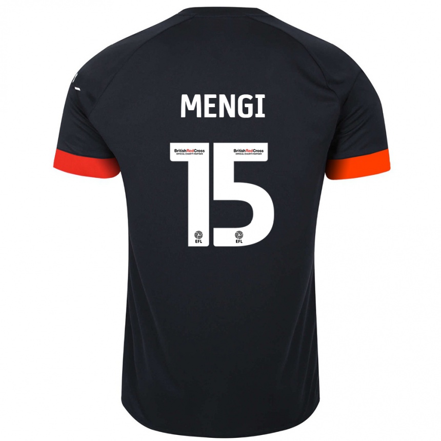 Vaikiškas Teden Mengi #15 Juoda Oranžinė Išvykos Marškinėliai 2024/25 T-Shirt