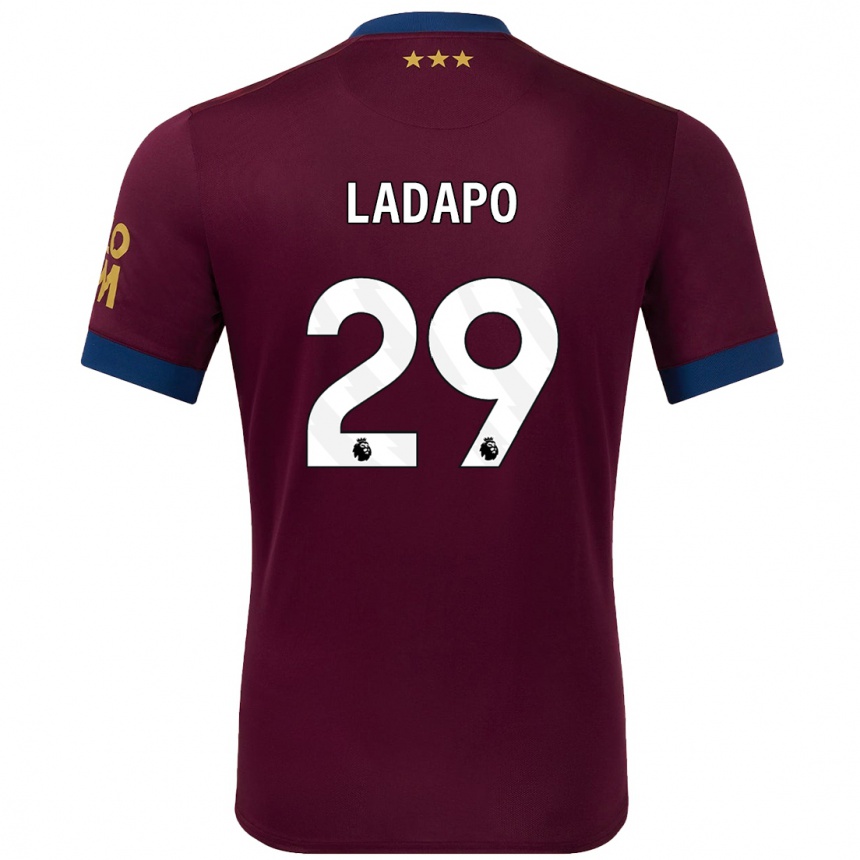 Vaikiškas Freddie Ladapo #29 Ruda Išvykos Marškinėliai 2024/25 T-Shirt