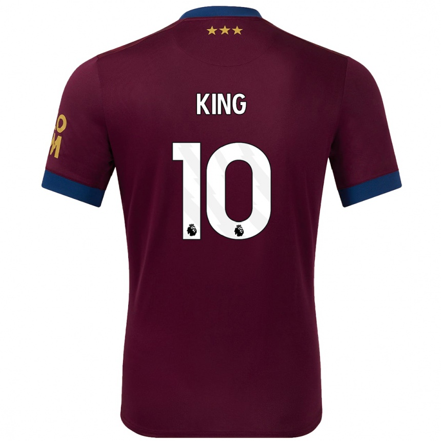 Vaikiškas Eloise King #10 Ruda Išvykos Marškinėliai 2024/25 T-Shirt