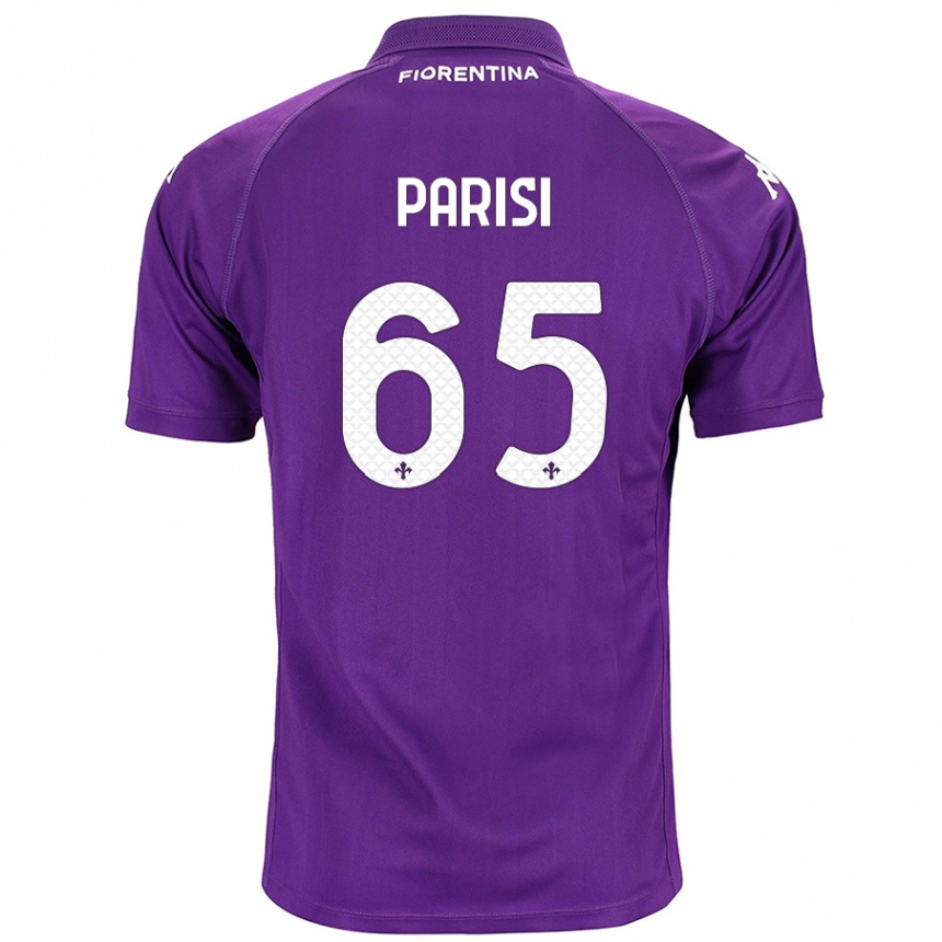 Vyrai Fabiano Parisi #65 Violetinė Namų Marškinėliai 2024/25 T-Shirt