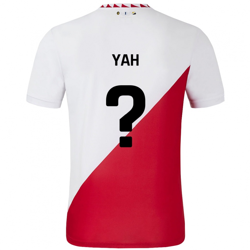 Vyrai Gibson Yah #0 Balta Raudona Namų Marškinėliai 2024/25 T-Shirt