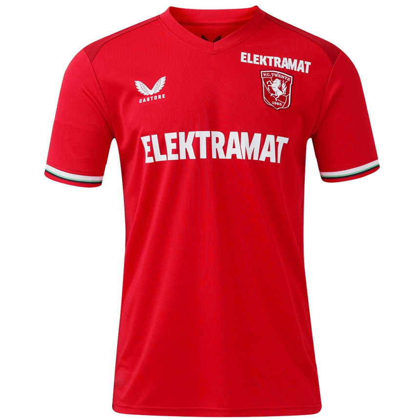 Vyrai Björn Titulaer #0 Raudona Balta Namų Marškinėliai 2024/25 T-Shirt