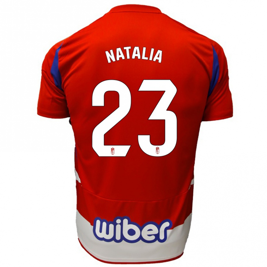 Vyrai Natalia #23 Raudona Balta Mėlyna Namų Marškinėliai 2024/25 T-Shirt