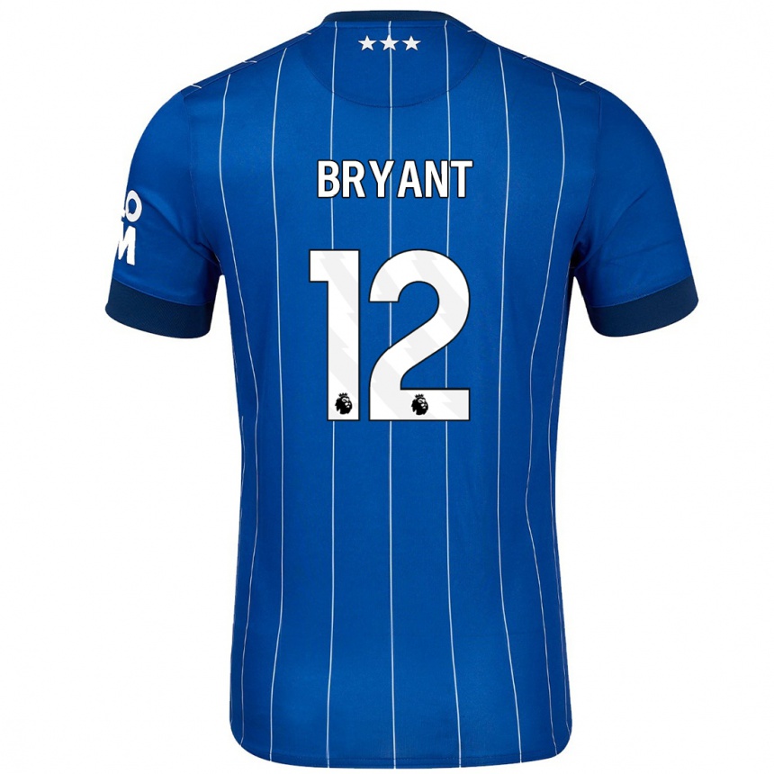 Vyrai Issy Bryant #12 Tamsiai Mėlyna Namų Marškinėliai 2024/25 T-Shirt