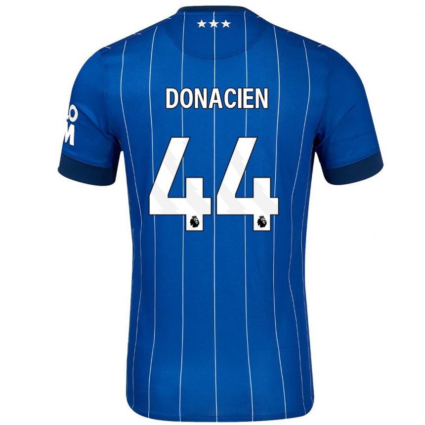 Vyrai Janoi Donacien #44 Tamsiai Mėlyna Namų Marškinėliai 2024/25 T-Shirt