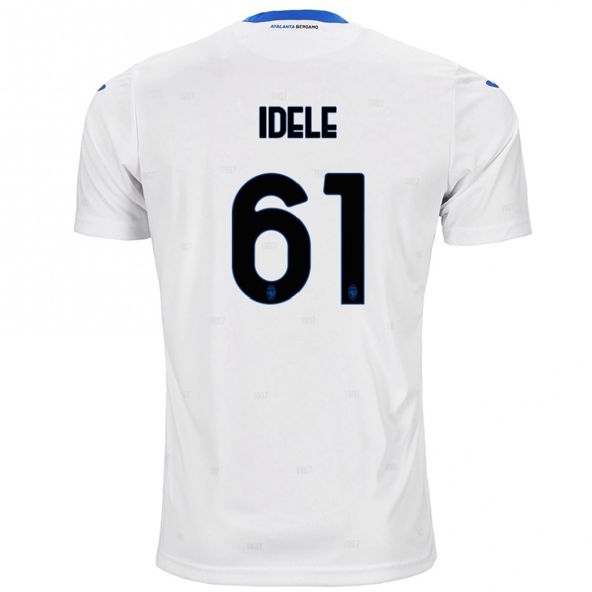 Vyrai Javison Idele #61 Baltas Išvykos Marškinėliai 2024/25 T-Shirt