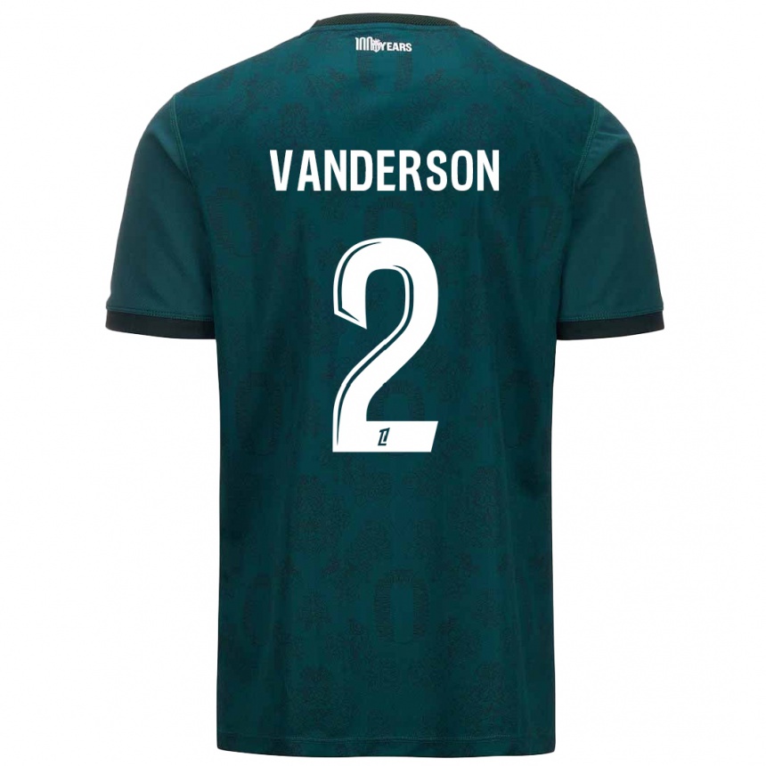 Vyrai Vanderson #2 Tamsiai Žalia Išvykos Marškinėliai 2024/25 T-Shirt