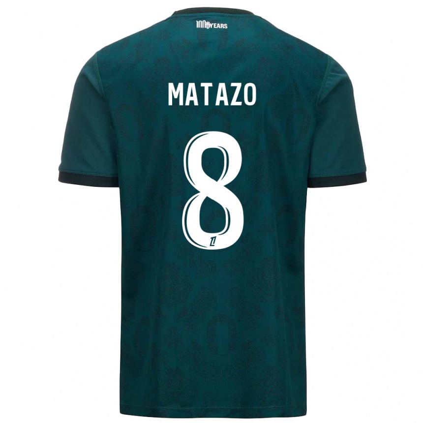 Vyrai Eliot Matazo #8 Tamsiai Žalia Išvykos Marškinėliai 2024/25 T-Shirt