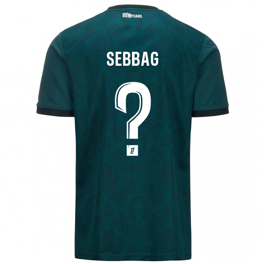 Vyrai Ilan Sebbag #0 Tamsiai Žalia Išvykos Marškinėliai 2024/25 T-Shirt