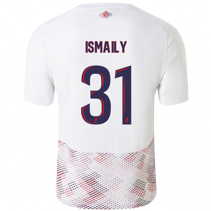 Vyrai Ismaily #31 Balta Karališka Mėlyna Išvykos Marškinėliai 2024/25 T-Shirt