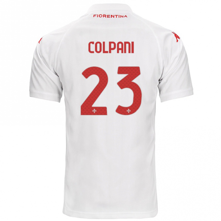 Vyrai Andrea Colpani #23 Baltas Išvykos Marškinėliai 2024/25 T-Shirt