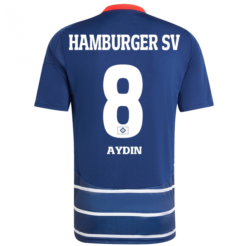 Vyrai Songül Aydin #8 Tamsiai Mėlyna Išvykos Marškinėliai 2024/25 T-Shirt