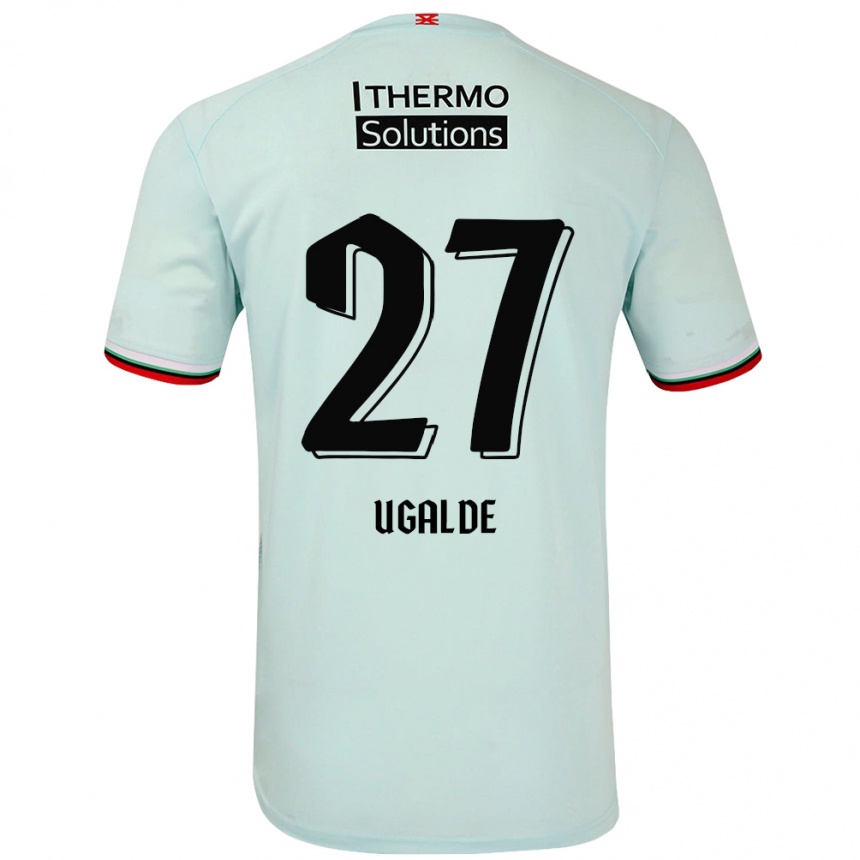 Vyrai Manfred Ugalde #27 Šviesiai Žalia Išvykos Marškinėliai 2024/25 T-Shirt