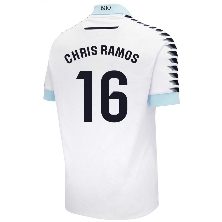 Vyrai Chris Ramos #16 Balta Mėlyna Išvykos Marškinėliai 2024/25 T-Shirt