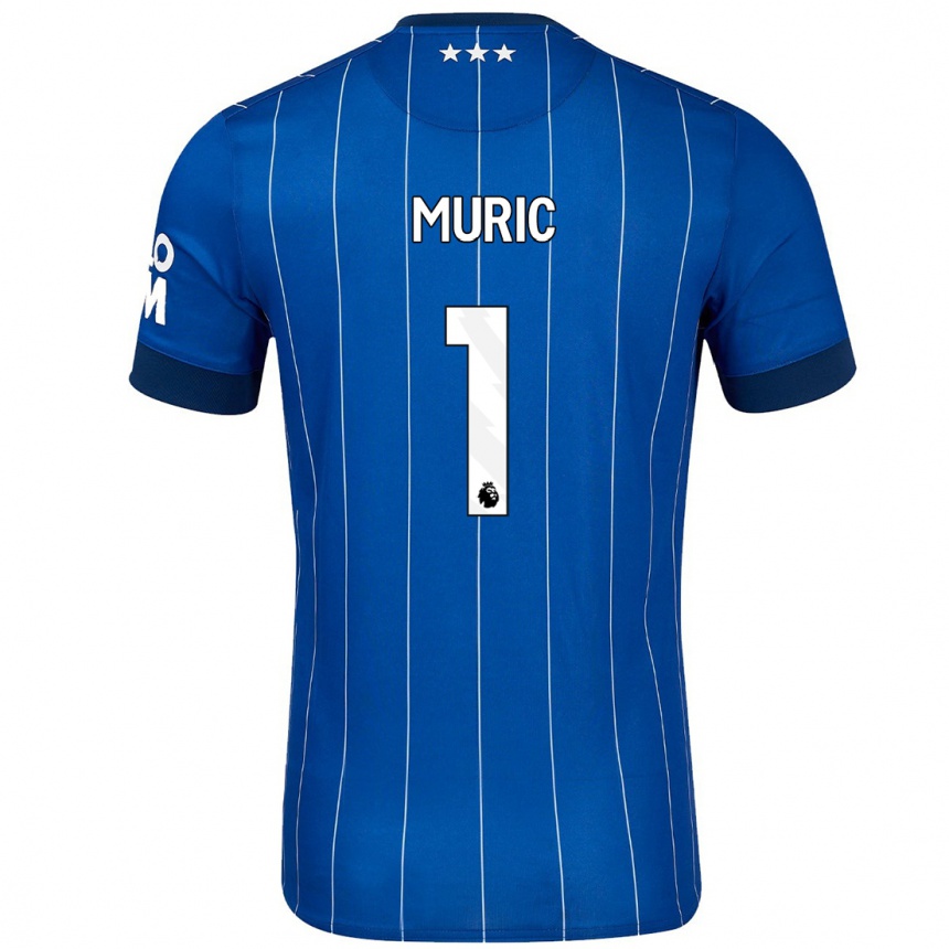 Moteriškas Arijanet Muric #1 Tamsiai Mėlyna Namų Marškinėliai 2024/25 T-Shirt