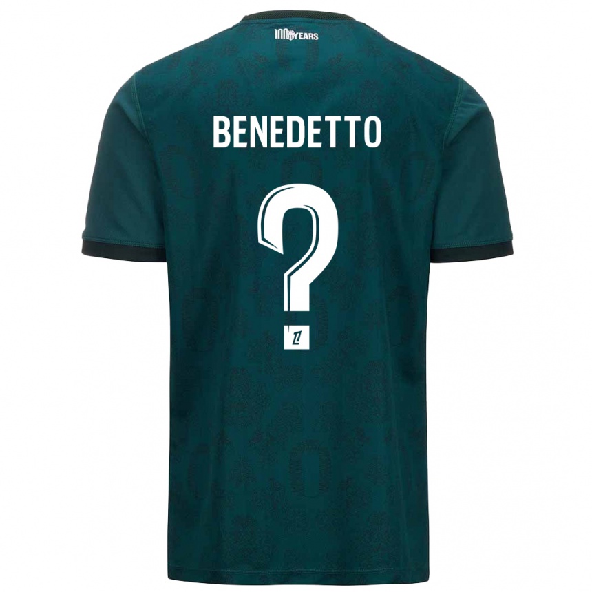 Moteriškas Antéo Benedetto #0 Tamsiai Žalia Išvykos Marškinėliai 2024/25 T-Shirt