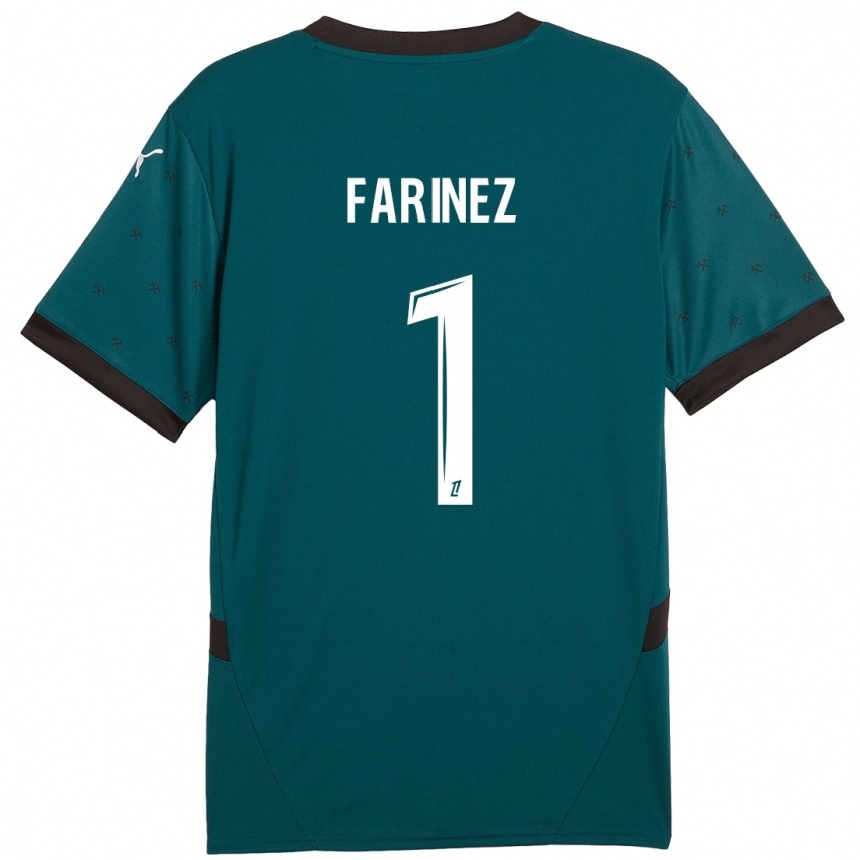 Moteriškas Wuilker Fariñez #1 Tamsiai Žalia Išvykos Marškinėliai 2024/25 T-Shirt