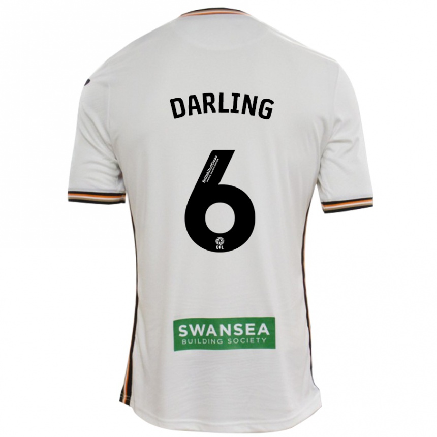 Vaikiškas Harry Darling #6 Baltas Namų Marškinėliai 2024/25 T-Shirt