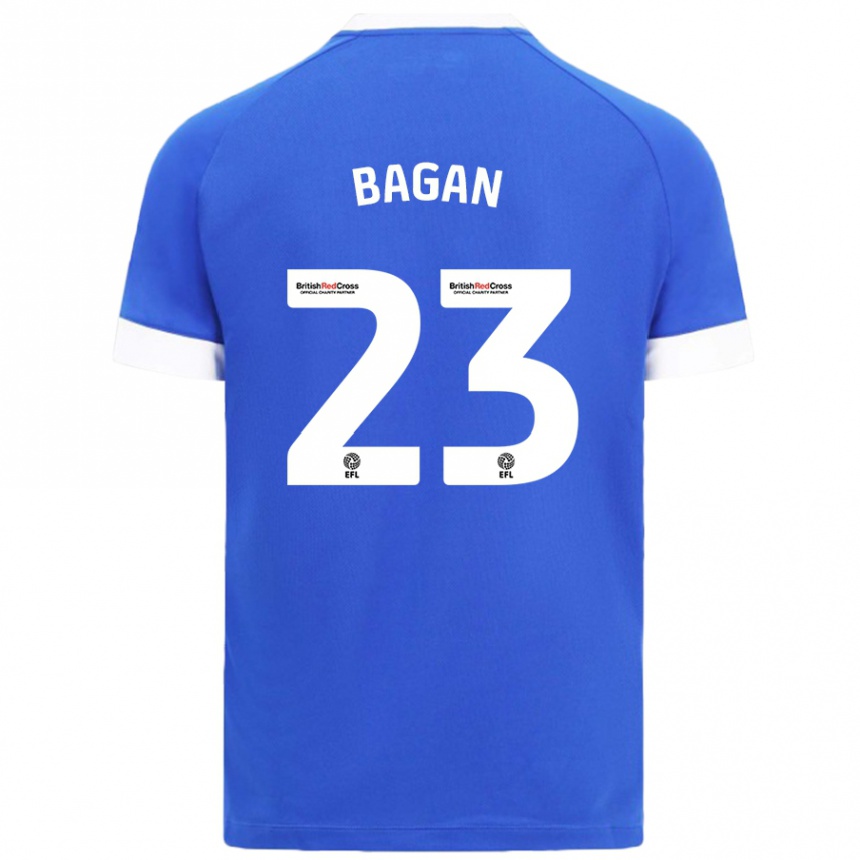 Vaikiškas Joel Bagan #23 Dangaus Mėlyna Namų Marškinėliai 2024/25 T-Shirt