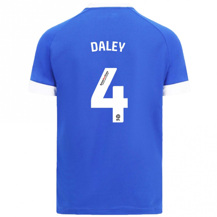 Vaikiškas Hannah Daley #4 Dangaus Mėlyna Namų Marškinėliai 2024/25 T-Shirt