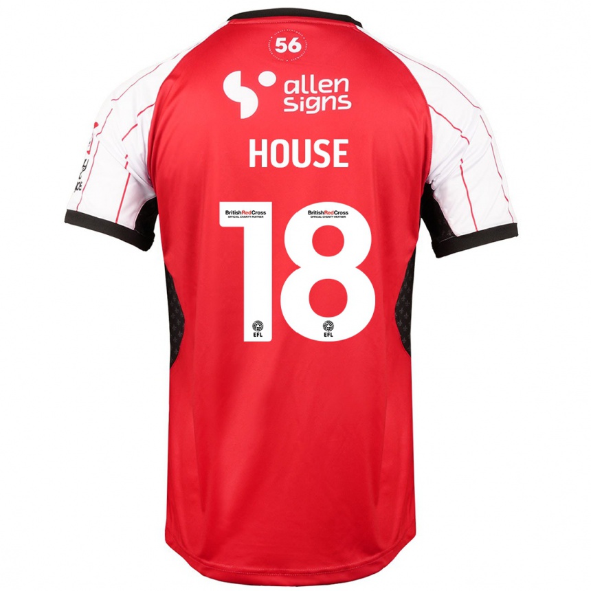 Vaikiškas Ben House #18 Baltas Namų Marškinėliai 2024/25 T-Shirt