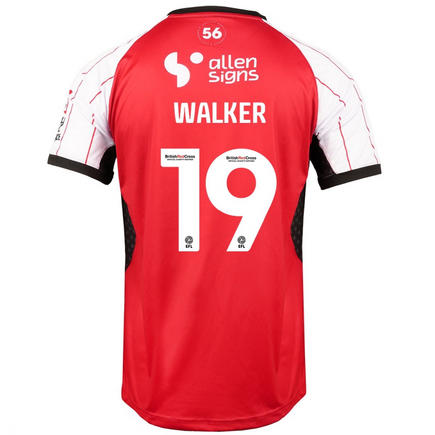 Vaikiškas Tyler Walker #19 Baltas Namų Marškinėliai 2024/25 T-Shirt