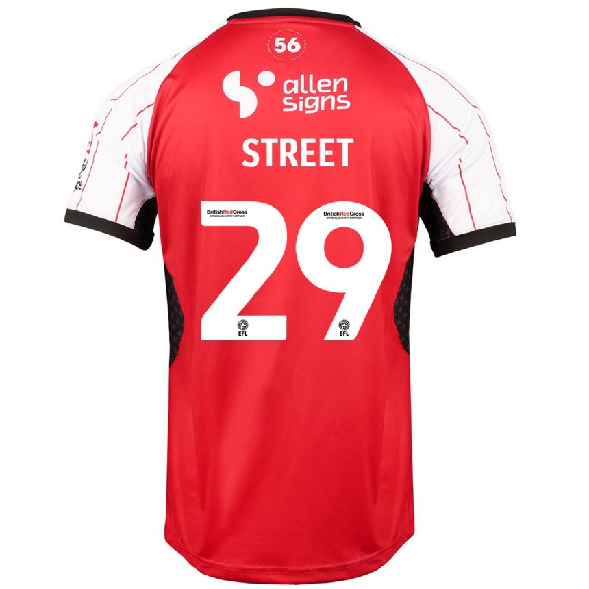 Vaikiškas Robert Street #29 Baltas Namų Marškinėliai 2024/25 T-Shirt