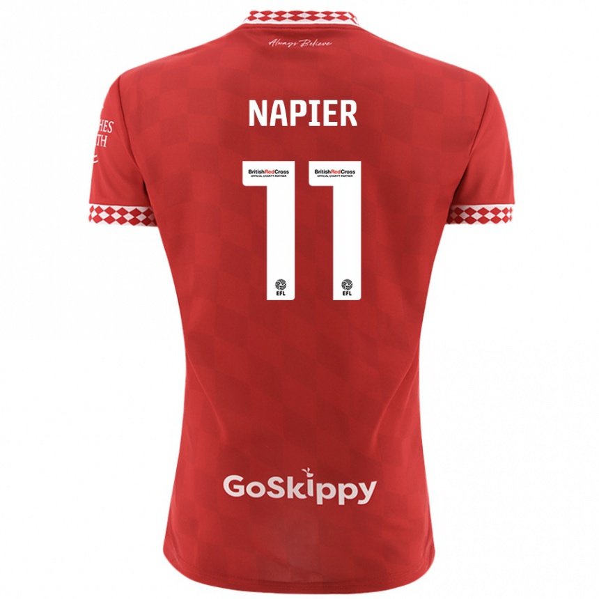 Vaikiškas Jamie-Lee Napier #11 Raudona Namų Marškinėliai 2024/25 T-Shirt