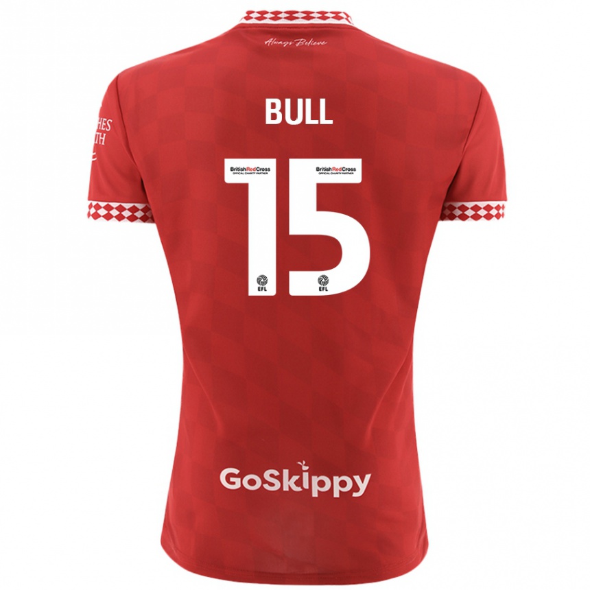 Vaikiškas Jasmine Bull #15 Raudona Namų Marškinėliai 2024/25 T-Shirt